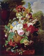 unknow artist Floral, beautiful classical still life of flowers.042 France oil painting reproduction